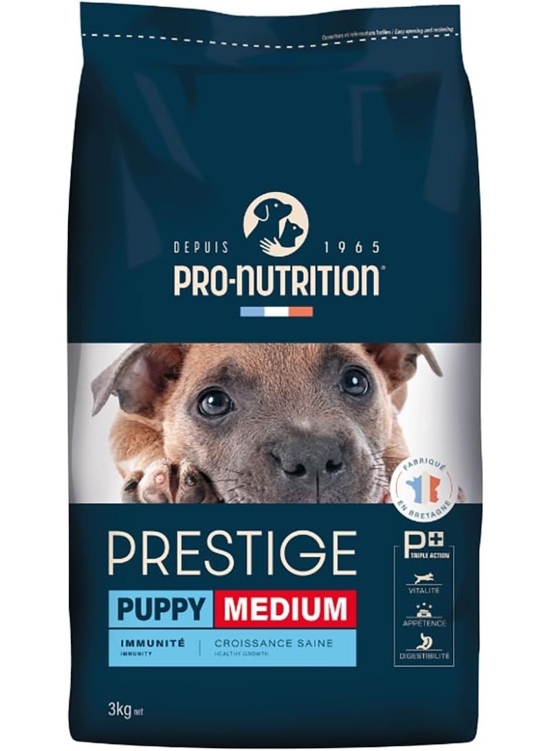 Pro nutrition Prestige Puppy Medium 3Kg - Image 1