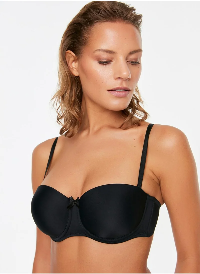 trendyol Knitted Balconette Bra