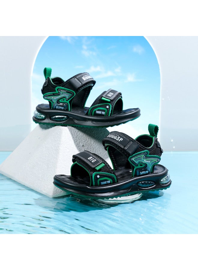 Bumblebee Kids' Sandals, Children's Breathable Open-toe Beach Shoes, Boys' Hollow-out Summer Sandals For Big Kids & Elementary School Students - Image 2