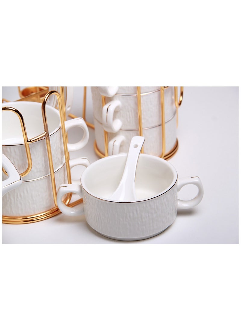 Generic - Soup bowl set with bowls and serving bowls - Image 1