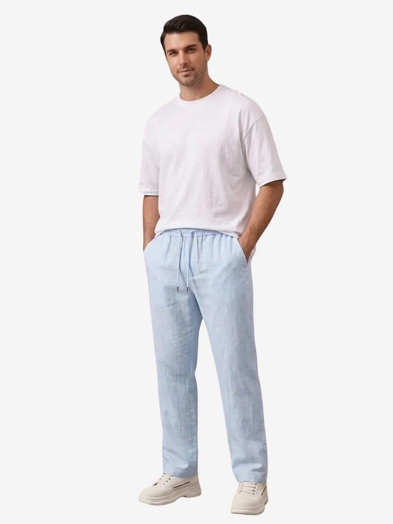 بيغ دارت BDART Men's Straight-leg Woven Trousers