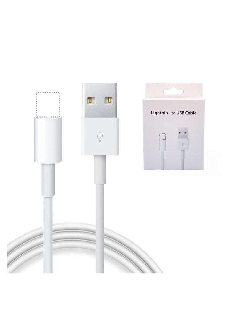 1M replacement  Lightning charging cable, can replace the original USB to Lightning cable - Image 2