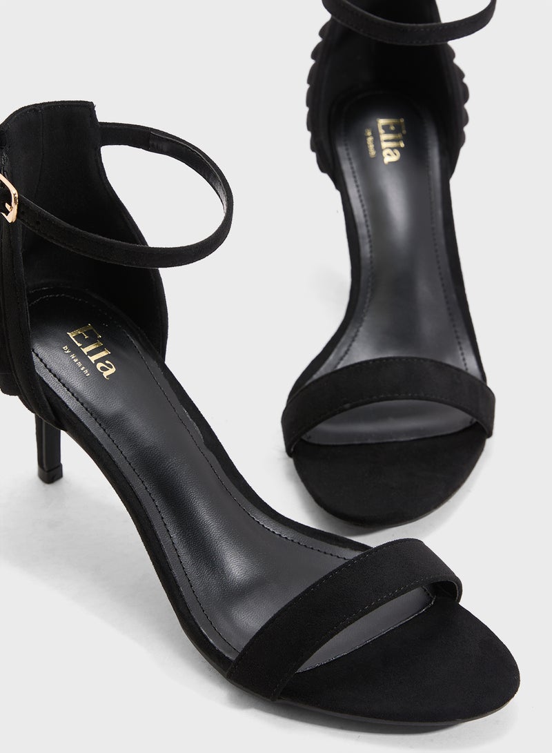 ELLA Double Strap Heeled Sandal  - Image 4
