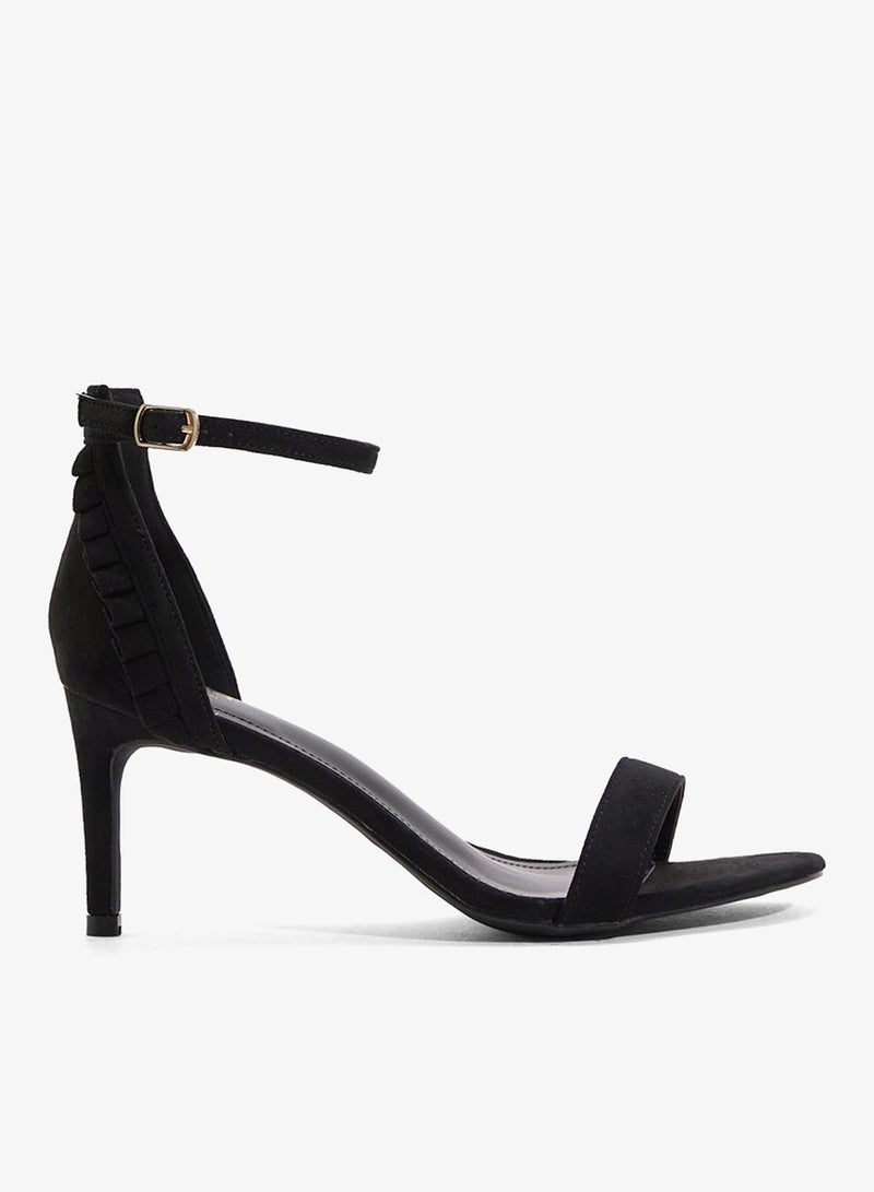 ELLA Double Strap Heeled Sandal - Image 1