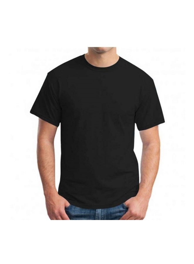 trendyol Men's Black Oversize/Wide Cut Basic  T-Shirt - Image 2