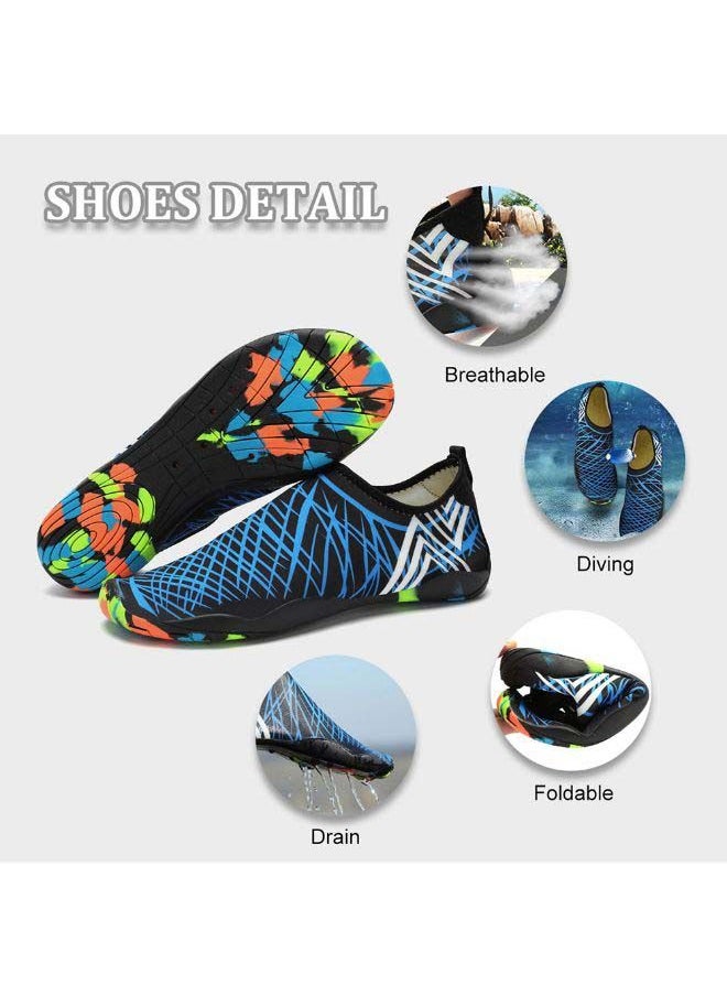 NIBEMINENT Pair Of Quick Dry Barefoot Water Shoes  - Image 2
