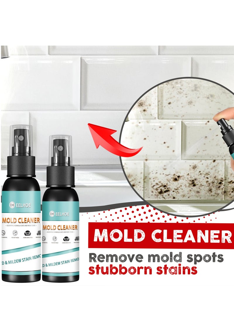 EELHOE Mold removal spray furniture tile floor mildew removal cleaner wall wall anti-mold and mildew removal cleaner 100ml  - Image 4