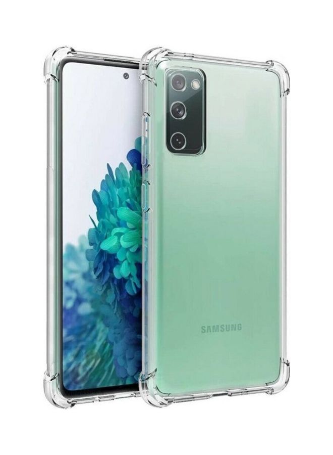 غطاء ممتص للصدمات لهاتف Samsung Galaxy A02s شفاف - Image 1