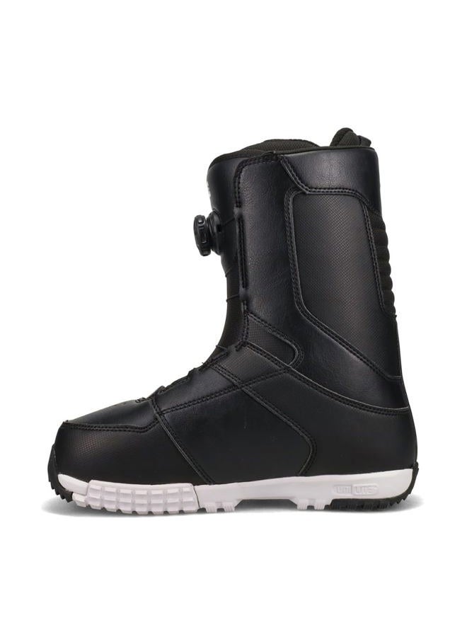 DC Shoes Men's Control BOA Snowboard Boots - Micro-Adjustable Stable Snowboarding Boot with Lightweight Multi-Layer Liner & Molded Insole - Black/Black/White, 10 - Image 3