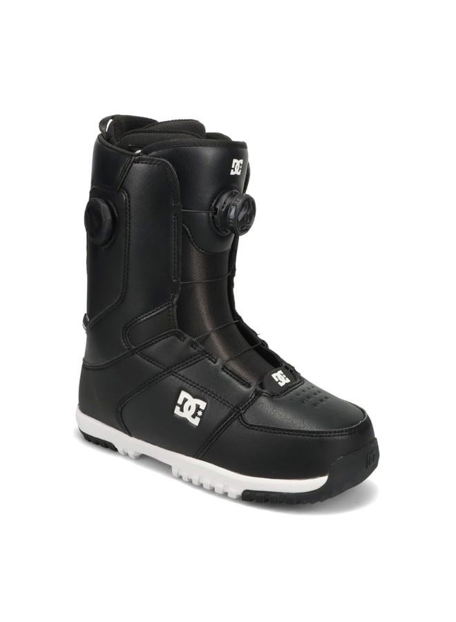 DC Shoes Men's Control BOA Snowboard Boots - Micro-Adjustable Stable Snowboarding Boot with Lightweight Multi-Layer Liner & Molded Insole - Black/Black/White, 10 - Image 1