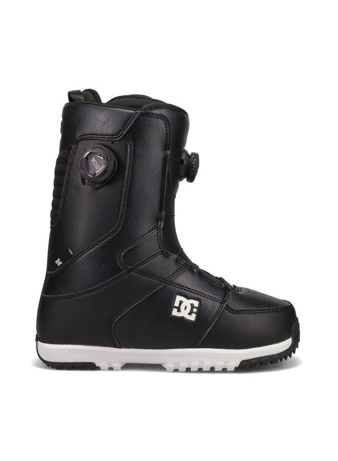 DC Shoes Men's Control BOA Snowboard Boots - Micro-Adjustable Stable Snowboarding Boot with Lightweight Multi-Layer Liner & Molded Insole - Black/Black/White, 10 - Image 2