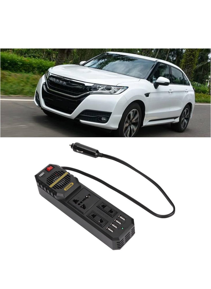 ELTRAZONE - 200W Power Converter, Car Inverter PWM Switch for AC Electronic Equipments - Image 1