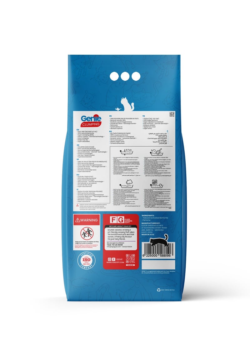 Genie Genie Cat litter Clumping (6.3 L) Soap Scented - Image 2