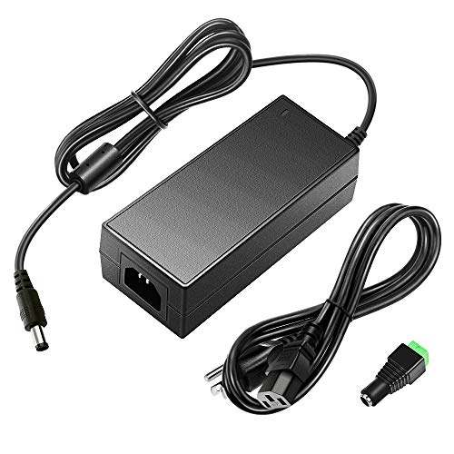 SHNITPWR 24V 3A DC Power Supply Adapter AC 100V~240V to DC 24 Volt 3 Amp 72W Converter Transformer 5.5x2.5mm Plug for 5050 3528 LED Strip Light 3D Printer LED Driver CCTV Security System LCD Monitor - Image 1
