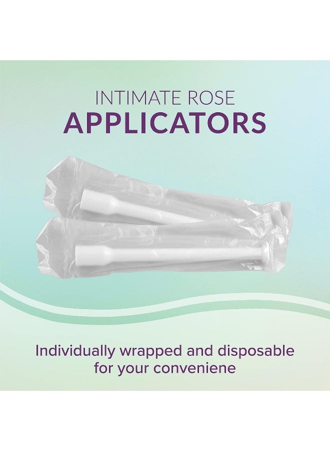 Intimate Rose مطبق التحاميل النسائية من إنتيميت روز - 15 قطعة - يناسب معظم التحاميل الحمضية البوريك والتحاميل المهبلية - مطبقات التحاميل مغلفة بشكل فردي - Image 5