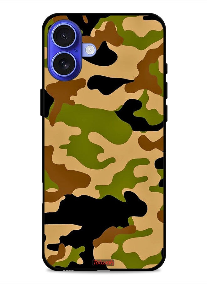 Tolwak - Apple iPhone 16 Plus Protective Case Cover Camouflage Abstract Digital Pattern - Image 1