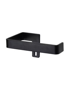 Toilet roll holder, black