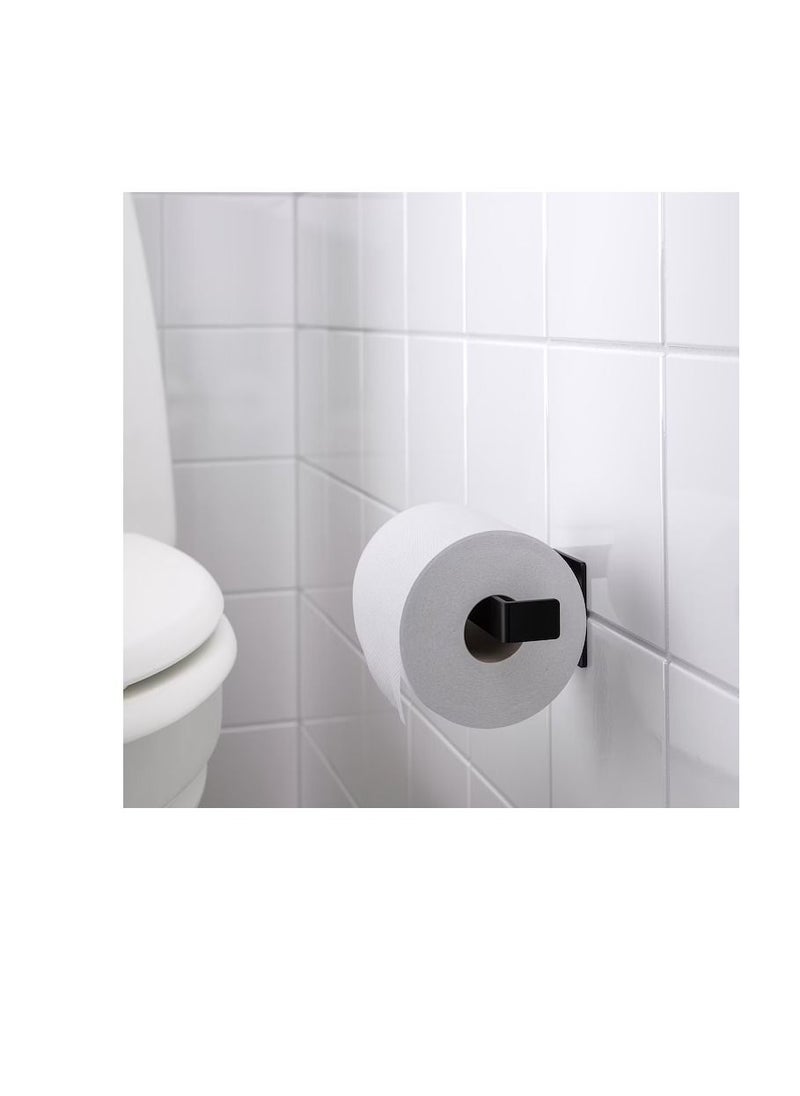 Generic - Toilet roll holder, black - Image 1