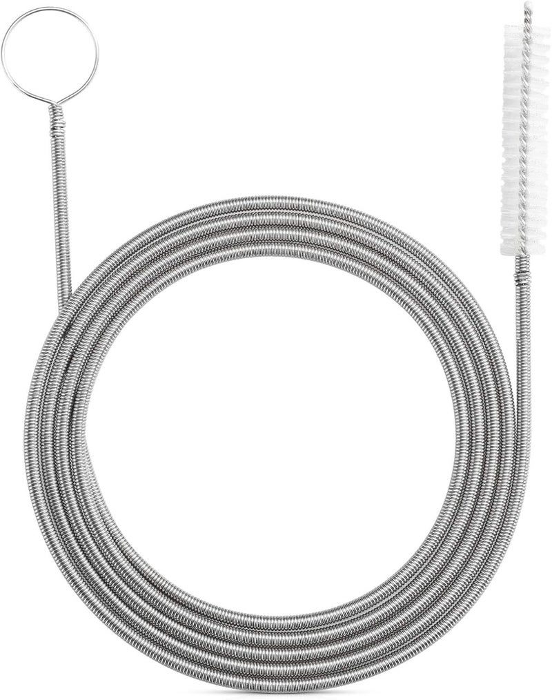 RayTour Long Drain Brush Flexible Feeding Tube Brush Slim Cleaning Brush Hose Pipe Brush - Image 1