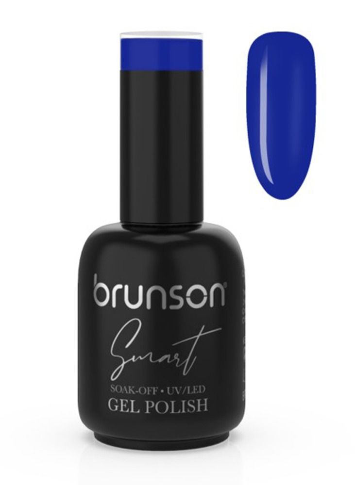brunson Gel Nail Polish 15ml Smart Gel Nails Glossy Shine Finish Long Lasting Soak off UV LED Gel Polish for Nail Art French Manicure Pedicure Salon Quality Chip Resistant Gel Nail Extensions UV Gel