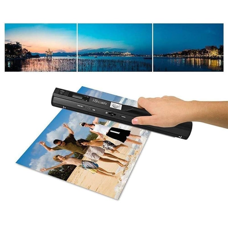 Microware Portable Document Scanner, 900Dpi Solutions Pen Portable Scanner Business Card Scanner, Handy Scanner - Image 1