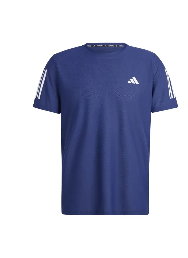 اديداس adidas OTR B TEE Blue Running T-SHIRTS for Men - XS