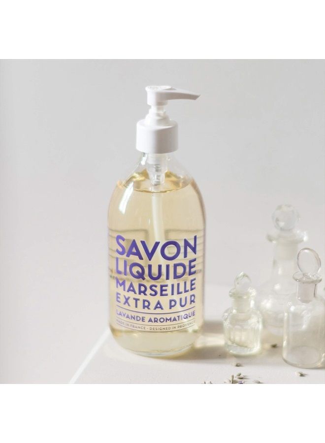 La Compagnie de Provence Compagnie de Provence Savon de Marseille Extra Pure Liquid Soap - Aromatic Lavender - 33.8 fl oz Plastic Bottle Refill - Image 2