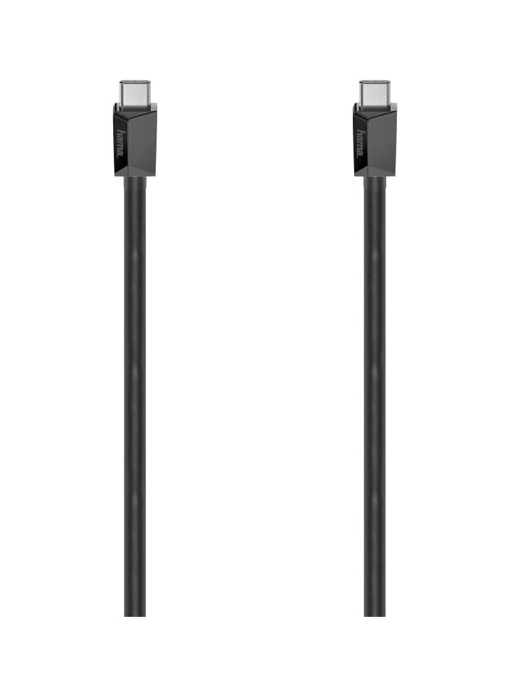 Hama 200656 3.2 Gen2 USB-C Cable, 1 m Length