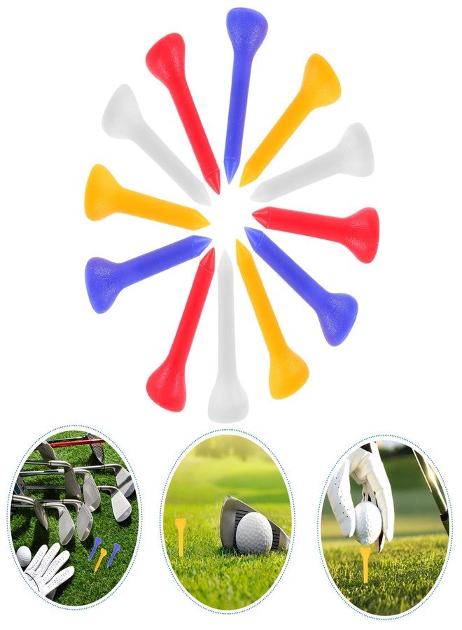 WINOMO Plastic Golf Tees 3.5mm 100pcs (Mixed Color) - Image 4