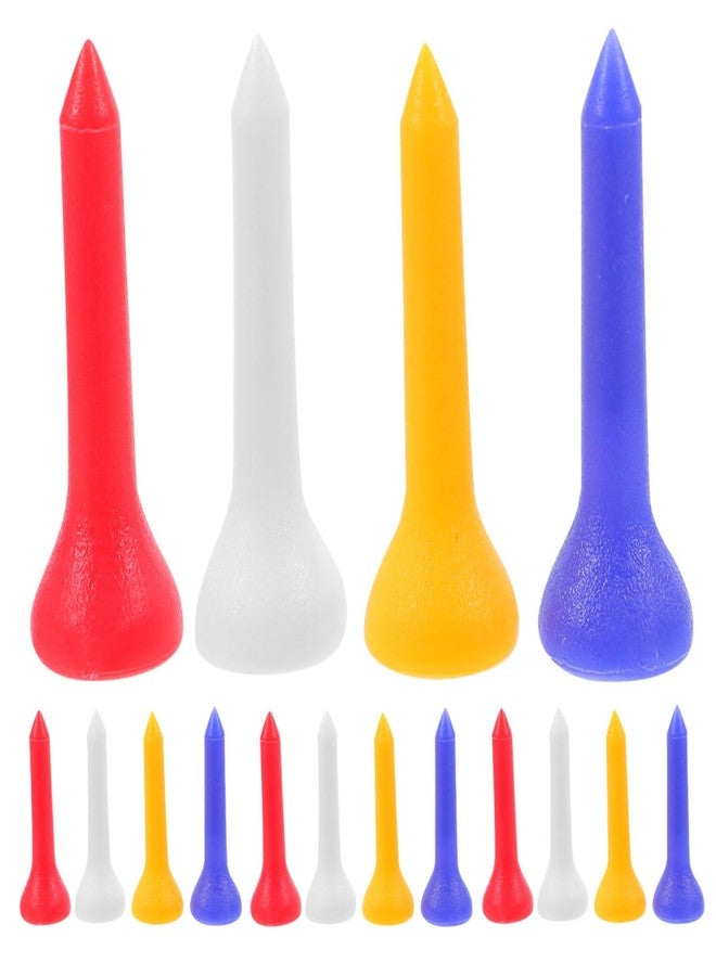 WINOMO Plastic Golf Tees 3.5mm 100pcs (Mixed Color) - Image 1