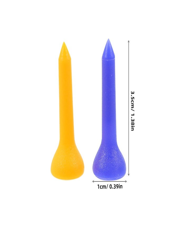 WINOMO Plastic Golf Tees 3.5mm 100pcs (Mixed Color) - Image 3