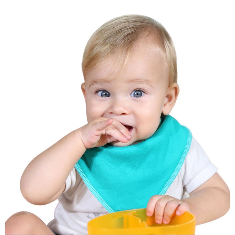 16 Pcs Baby Saliva Bib Infant Triangular Scarf Lunch Feeding Bibs Random Color - Image 5