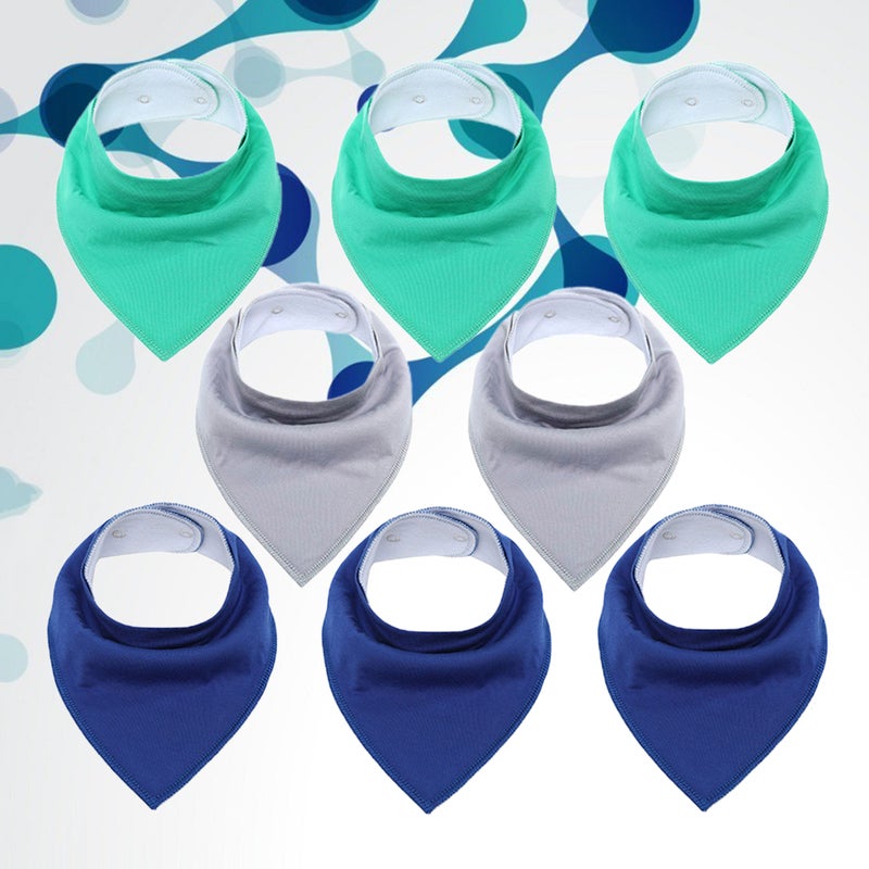 16 Pcs Baby Saliva Bib Infant Triangular Scarf Lunch Feeding Bibs Random Color - Image 4