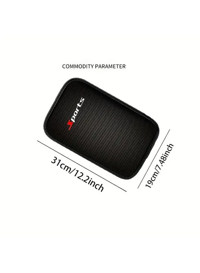 Car Armrest Cushion Pad Ergonomic Arm Support Height Boost Non Slip Grip All Season Use Compatible With Most Vehicles For Drivers Passengers Long Drives Enhanced Posture Reduced Fatigue Vehicle Comfort Accessory Sleek Design 1pc - Image 2
