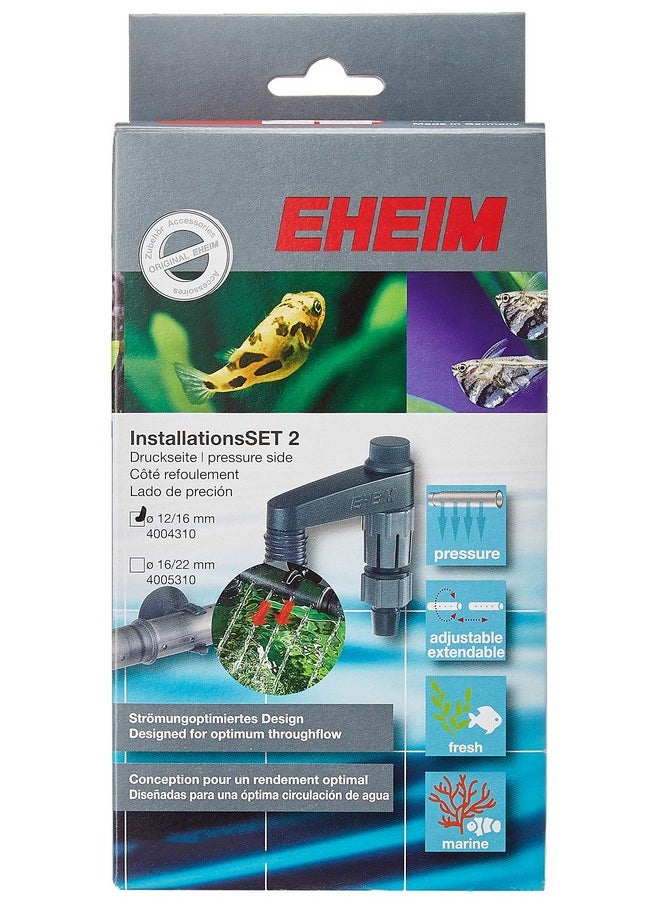 إيهيم مجموعة قضبان الرش Eheim AEH4004310، 494 فلترًا علبة، قطع غيار لحوض السمك، أسود، 494، قطر داخلي نصف بوصة  - Image 4