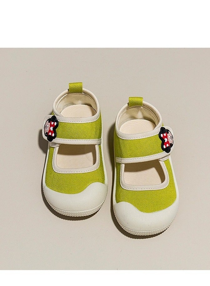 Disney Children's Canvas Shoes With Soft Soles For One Foot Kick - Image 5