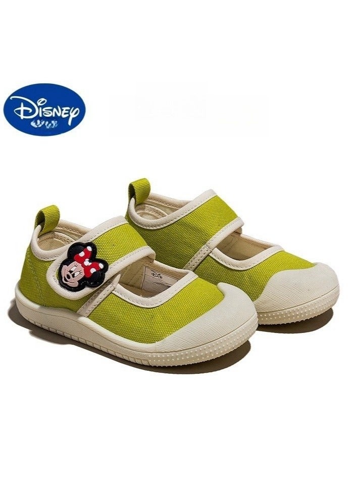 Disney Children's Canvas Shoes With Soft Soles For One Foot Kick - Image 1