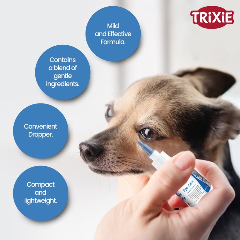 Trixie : - Tear Stain Remover | Stain Remover for Dogs and Cats| Soothing Lotion That Helps in Removing Stains and Traces of Watery Eyes | Improves Your Pet's Overall Looks and Hygiene - Image 4