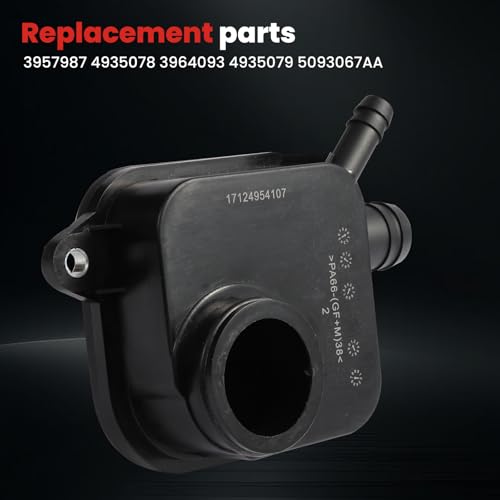 NITCO BRAUNCO Dodge 5.9 Cummins Valve Cover Breather Crankcase With connector Kit 4935079 4935078 3964093 Compatible with 2003 2004 2005 Dodge 5.9L Cummins RAM 2500 3500 ISL 8.9L QSC ISC 8.3L - Image 5