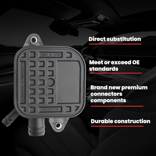 NITCO BRAUNCO Dodge 5.9 Cummins Valve Cover Breather Crankcase With connector Kit 4935079 4935078 3964093 Compatible with 2003 2004 2005 Dodge 5.9L Cummins RAM 2500 3500 ISL 8.9L QSC ISC 8.3L - Image 4