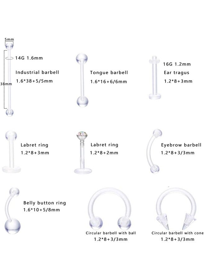 GUSGU 54 شفافة ثقب المثبت - Image 2