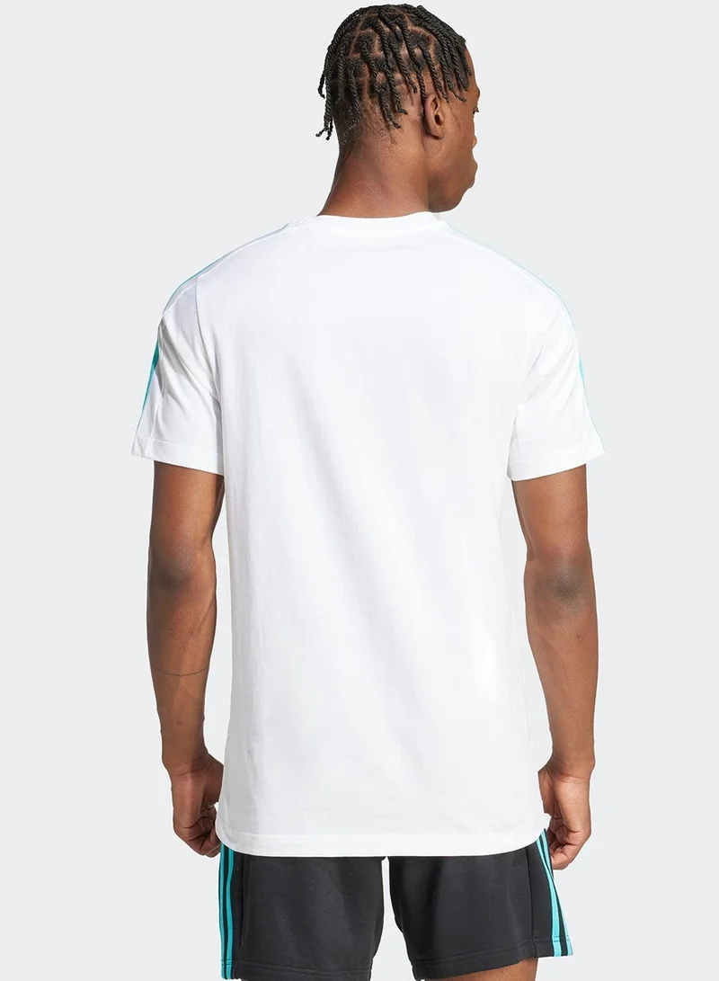 Adidas Mer Dna Tee M White Motorsport T-Shirts For Men XS