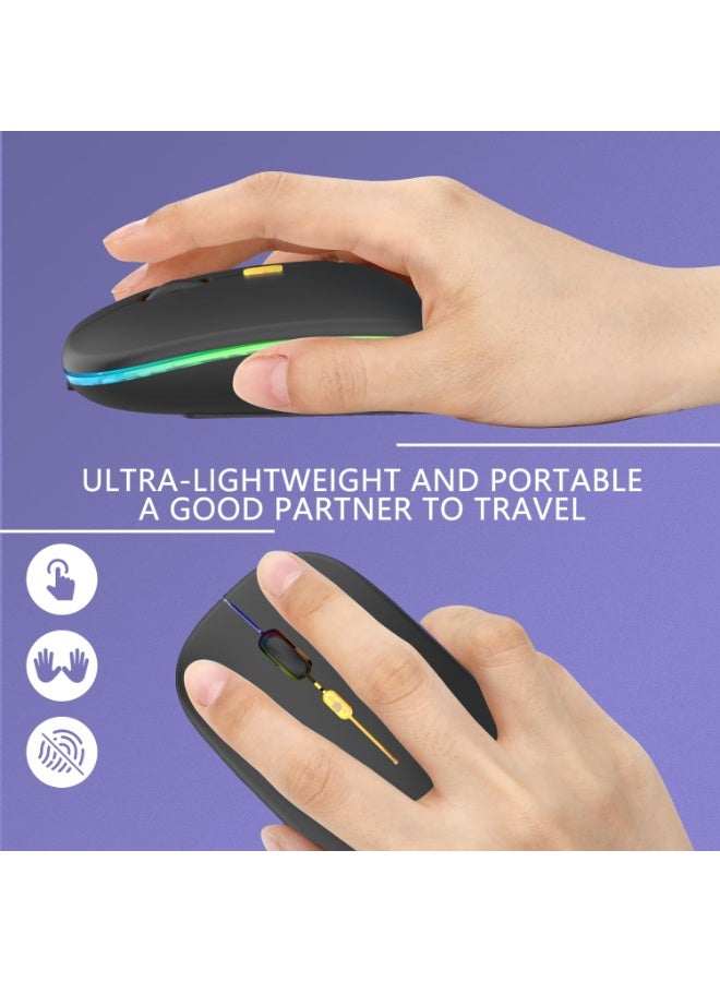 Wireless Optical Mouse Black - Image 4