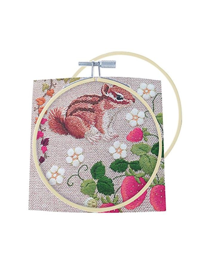 Caydo 12 Pieces 4 Inch Round Embroidery Hoop Bulk Wholesale Circle Cross Stitch Hoop Ring - Image 5