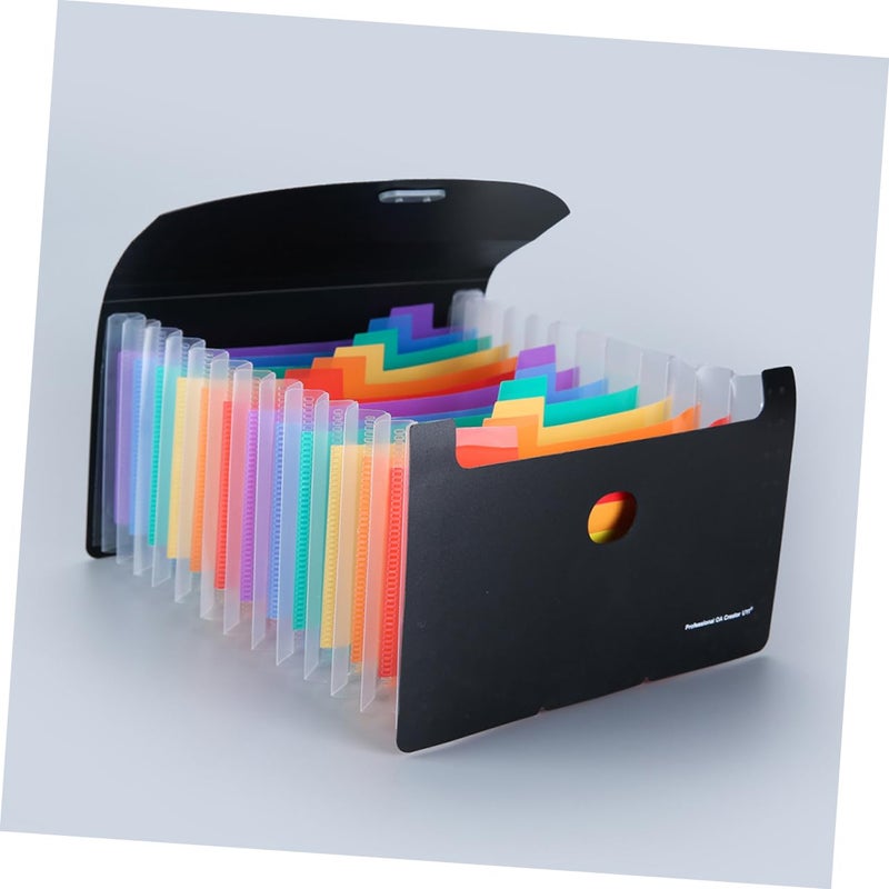 Monthly Bill Organizer For Desk With Portable Document Holder For Cards Checks Coupons Vouchers - Image 5