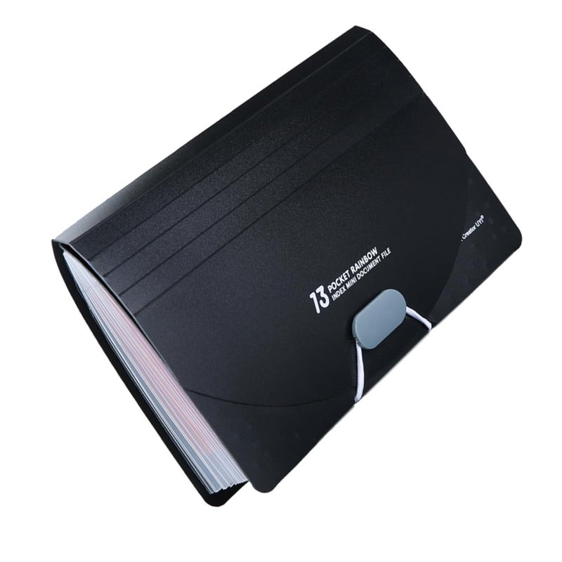 Monthly Bill Organizer For Desk With Portable Document Holder For Cards Checks Coupons Vouchers - Image 2