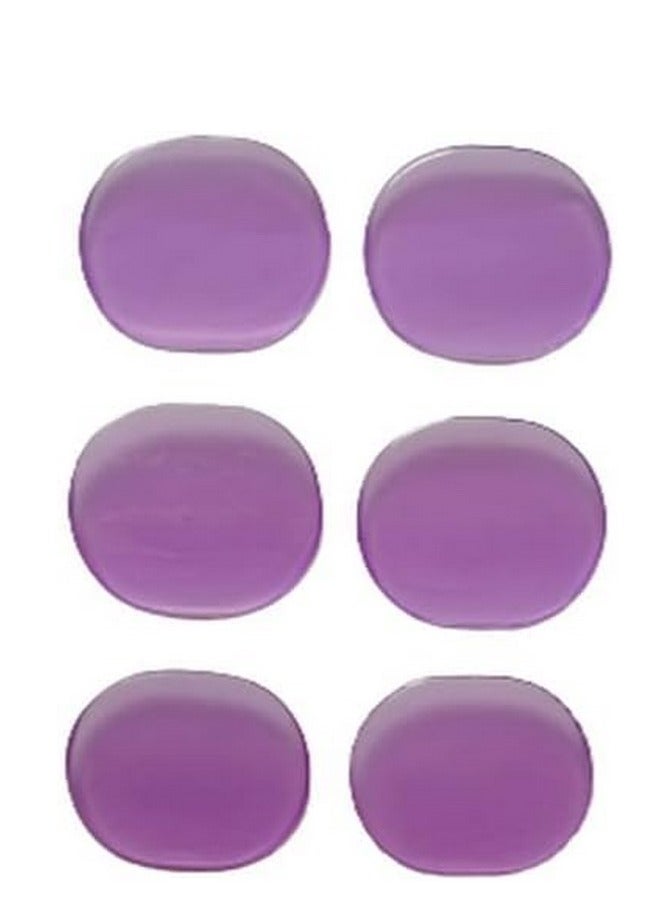 Generic Foot Care Relief Soft Shoe Heel Pads Silicone For Unisex - 6Pcs  - Image 1
