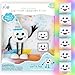 Glo Pals New Glo Pals WaterActivated Bath Toy with 6 Reusable LightUp Cubes for Sensory Play Party Pal Easter Basket Stuffers for Kids Easter Toys - Image 2