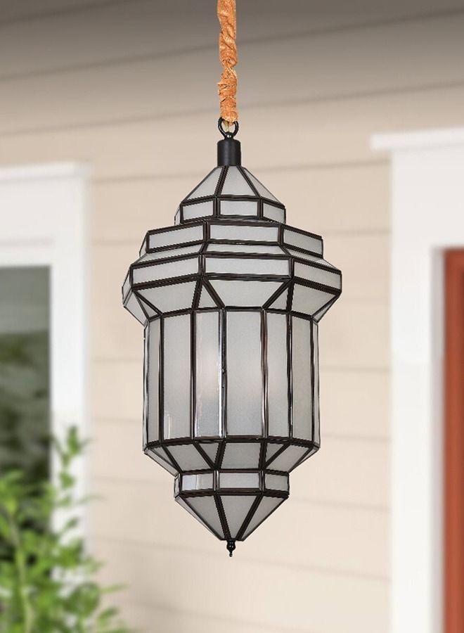 تارجت مصباح معلق للحدائق الخارجية أسود - Image 3