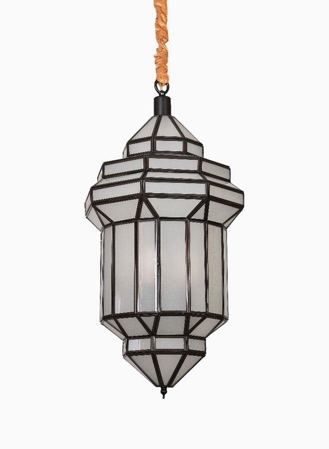 تارجت مصباح معلق للحدائق الخارجية أسود - Image 2